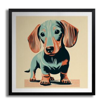 Product mockup for Dachshund Puppy