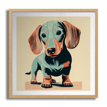 Product mockup for Dachshund Puppy